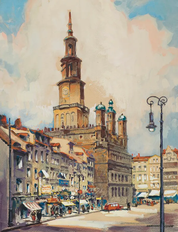 Gerhard Graf, PRZED RATUSZEM W POZNANIU, lata 20. XX wieku