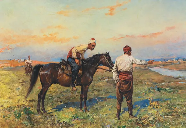 Tadeusz Ajdukiewicz, NA STEPIE - PYTANIE O DROGĘ, ok. 1900