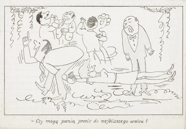 Gwidon Miklaszewski, RYSUNEK SATYRYCZNY