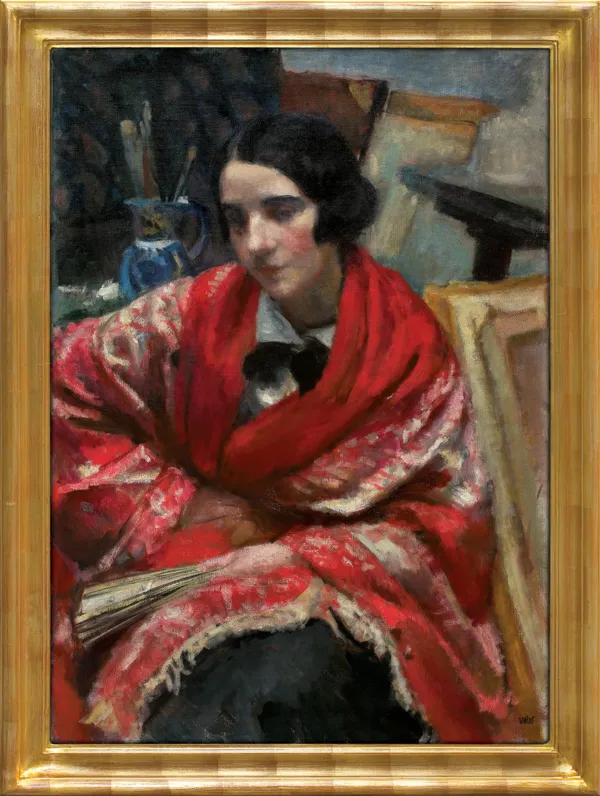 Wojciech Weiss, HISZPAńSKI SZAL, 1918