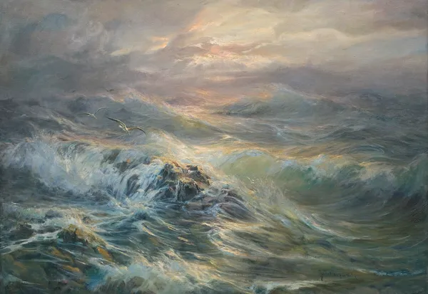 Jakub Michał Kasprowicz, Wzburzone morze