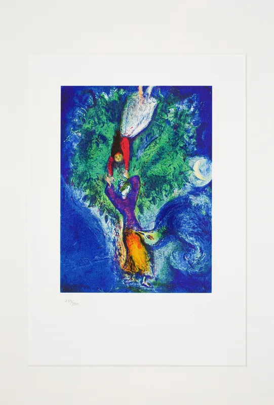 Marc Chagall, Historia Dschullanara, syreny i ich syna