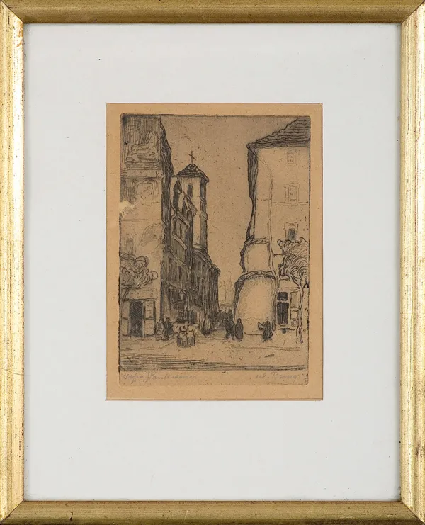 Zofia Stankiewicz, Ulica Piwna, pocz. XX w.