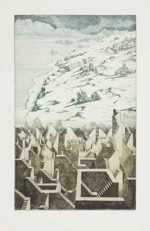 Krzysztof  Wieczorek, SCHODY, 1981