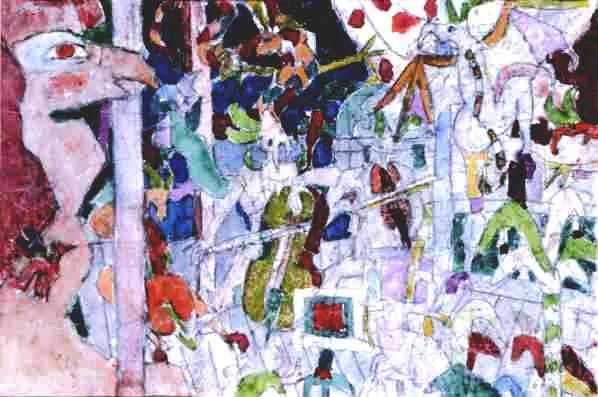 Juliusz Studnicki, Scena w cyrku, 1967