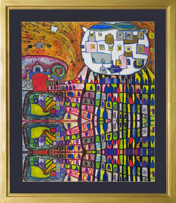 Friedensreich Hundertwasser, Hauskatze