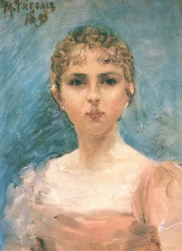 Maurycy Trębacz, Portret dziewczynki