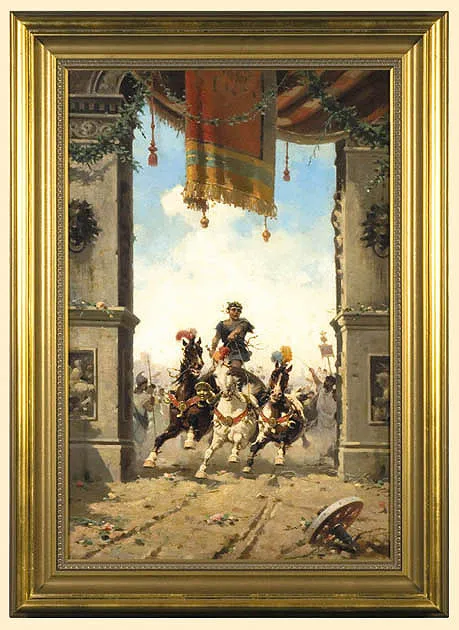 Alfredo Tominz, Tryumfator, ok. 1900-1910