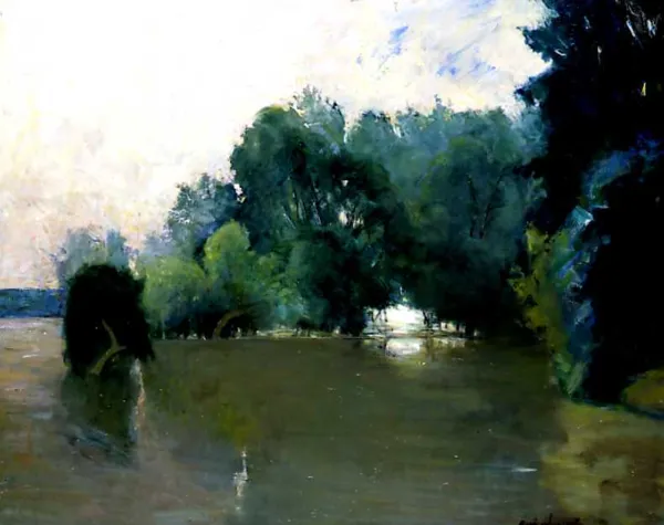 Michalina Krzyżanowska, Zalane łąki, 1961