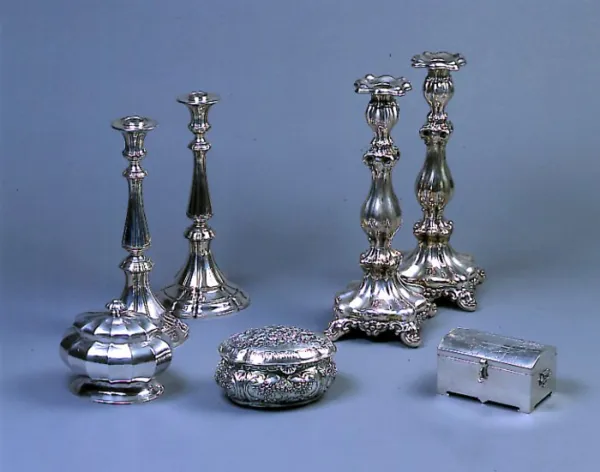 Autor nierozpoznany, Srebra