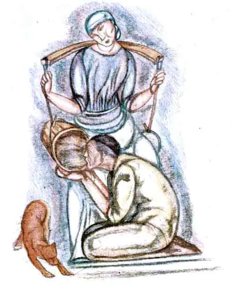 Leopold Gottlieb, Pojenie spragnionego