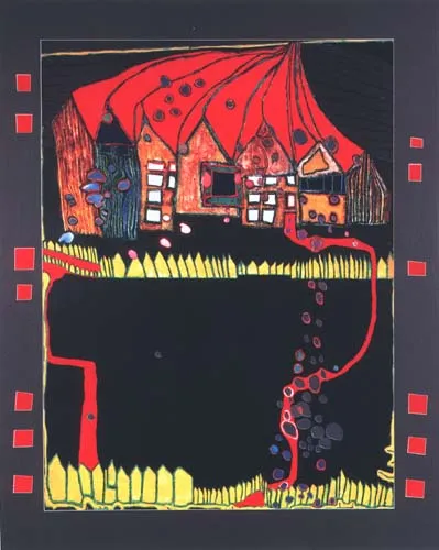 Friedensreich Hundertwasser, Domy w śniegu 