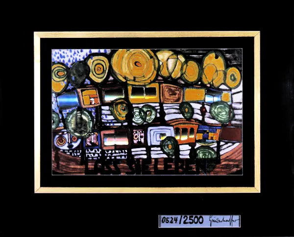 Friedensreich Hundertwasser, LASS SIE LEBEN, 1972-1973