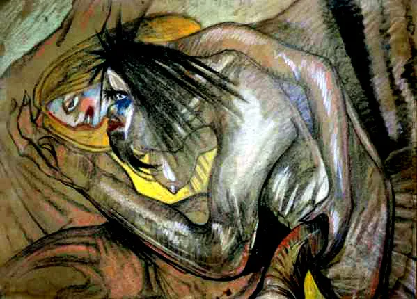 Stanisław Ignacy Witkiewicz, Kompozycja erotyczna, 14 XI 1925