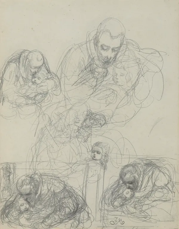 Jan Matejko, JAN KOCHANOWSKI Z URSZULKĄ, 1861-1862