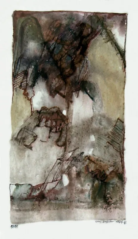 Jerzy Stajuda, Bez tytułu, 1989