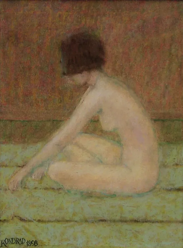 Piotr Kondrad, Akt siedzący, 1998