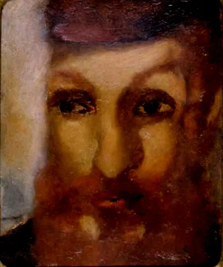 Emmanuel  Mané-Katz, Portret Żyda, ok. 1926