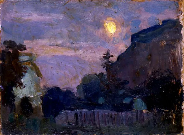 Jan Stanisławski, Wieczór księżycowy, ok. 1900