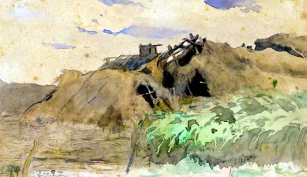 Jan Stanisławski, Sterty siana, 1880-1881