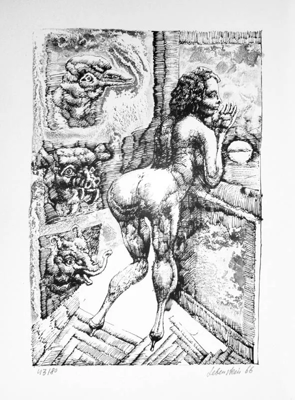 Jan Lebenstein, Trophées (Kompozycja), 1966