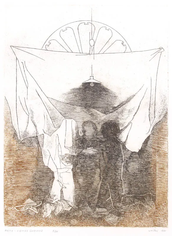 Jacek Waltoś, Pieta – Ciemne świecenie, 1980