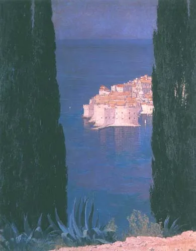 Edward Okuń, Widok na Raguzę