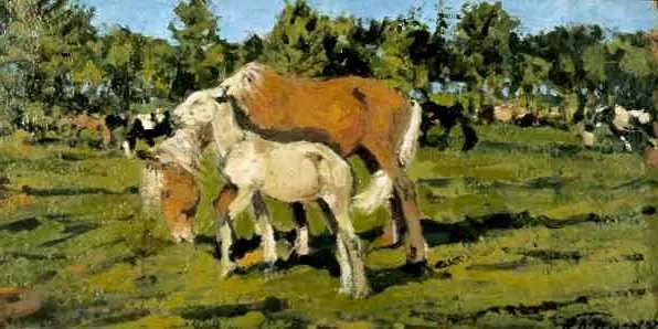 Leonard Wiktorowicz Turżański, Pod wieczór, 1910-1912