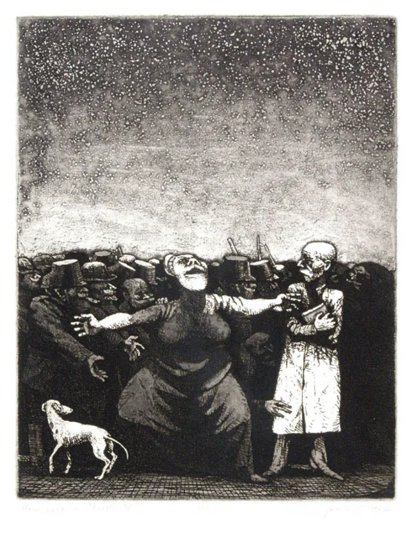 Jacek Gaj, Hommage &agrave; Canetti IV, 1967