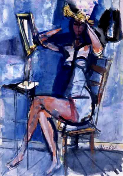 Zygmunt Menkes, Kobieta przed lustrem