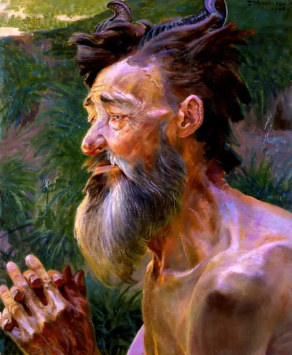 Jacek Malczewski, Faun, 1906