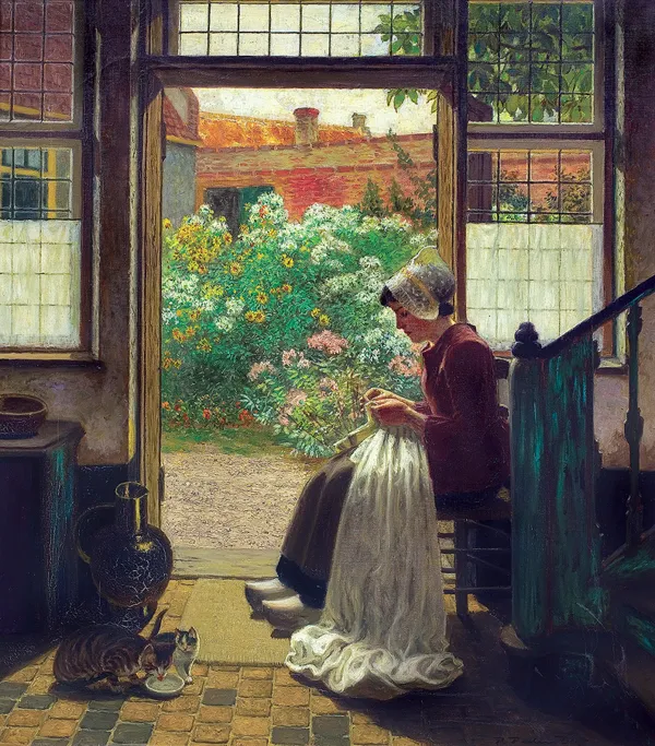 Peter Pulm, DZIEWCZYNA HOLENDERSKA PRZY SZYCIU