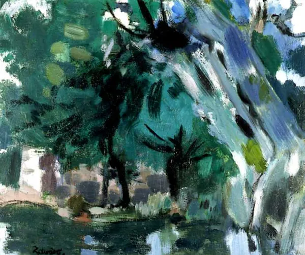 Jan Wacław Zawadowski, Drzewa nad wodą, 