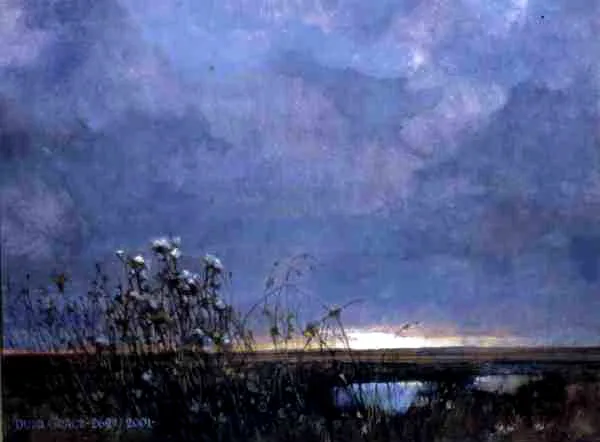 Jerzy Duda Gracz, Obraz 2699 (Lubrza-Jesień), 2001