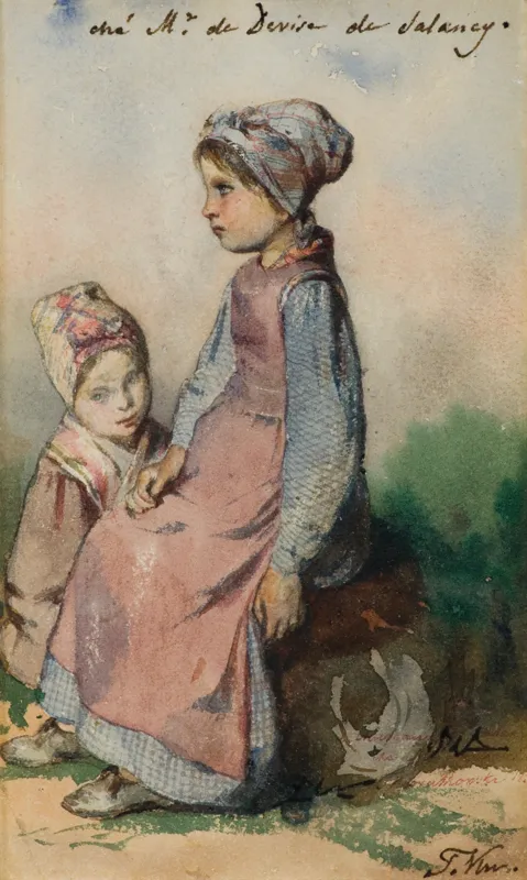 Teofil Kwiatkowski, DZIEWCZYNKI, 1839