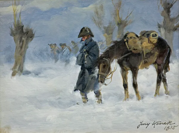 Jerzy Kossak, W ZADYMCE, 1935