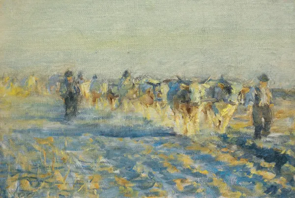 Leon Wyczółkowski, WOŁY , OK. 1890