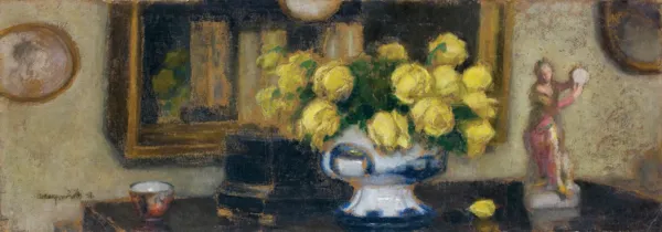 Alfons Karpiński, ŻÓŁTE RÓŻE, 1938