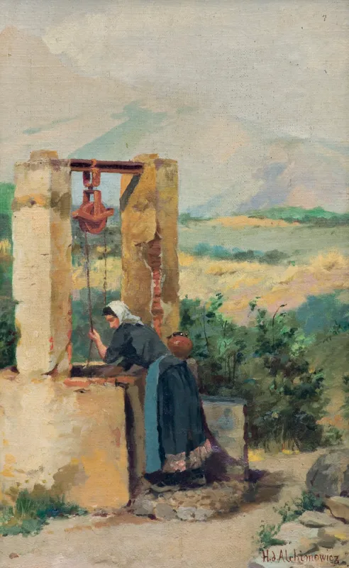 Hiacynt Alchimowicz, PRZY STUDNI