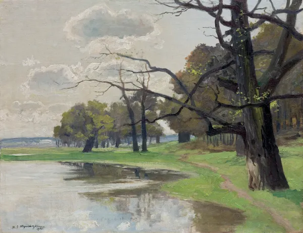 Michał Gorstkin Wywiórski, DĘBY , 1905