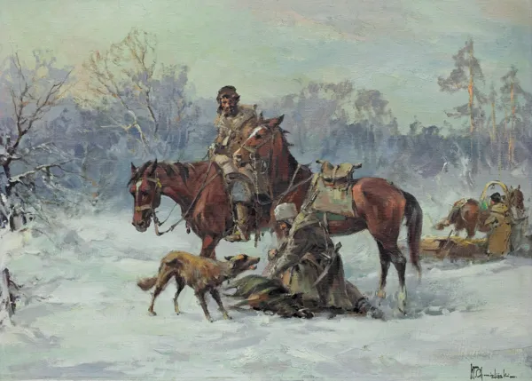 Władysław Chmieliński (Stachowicz), POLOWANIE NA DZIKA