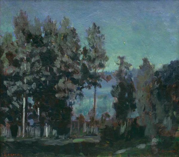 Stanisław Żukowski, NOC NAD JEZIOREM, 1919