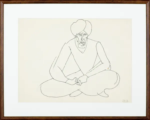 Tadeusz Kulisiewicz, STARY HINDUS W TURBANIE