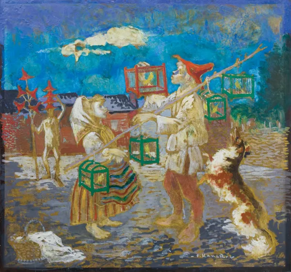 Eliasz Kanarek, PTASZNIK I KAPELUSZNIK, po 1940