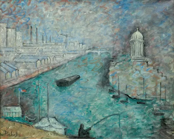 Alicja Halicka, W PORCIE RZECZNYM, po 1945