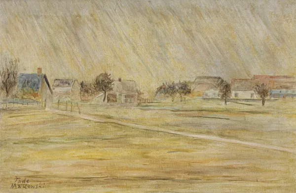 Tadeusz Makowski, DESZCZ (LA PLUIE), 1926 – 1927