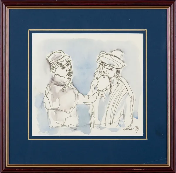 Otto Axer, DWAJ ŻYDZI, 1974