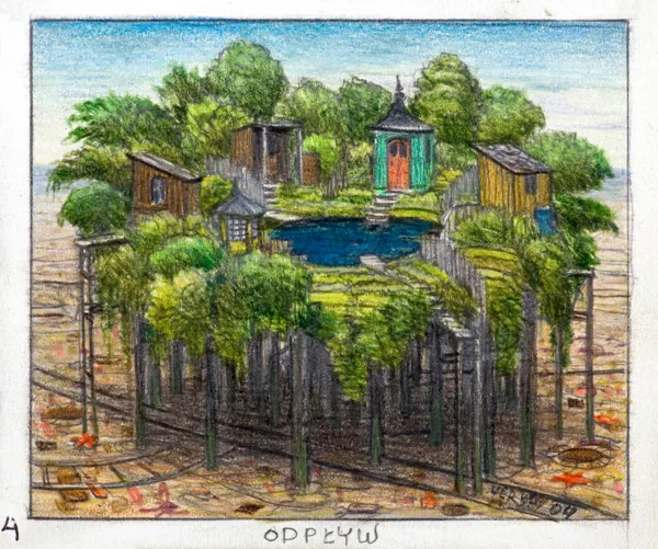 Jacek Yerka, ODPŁYW, 2004