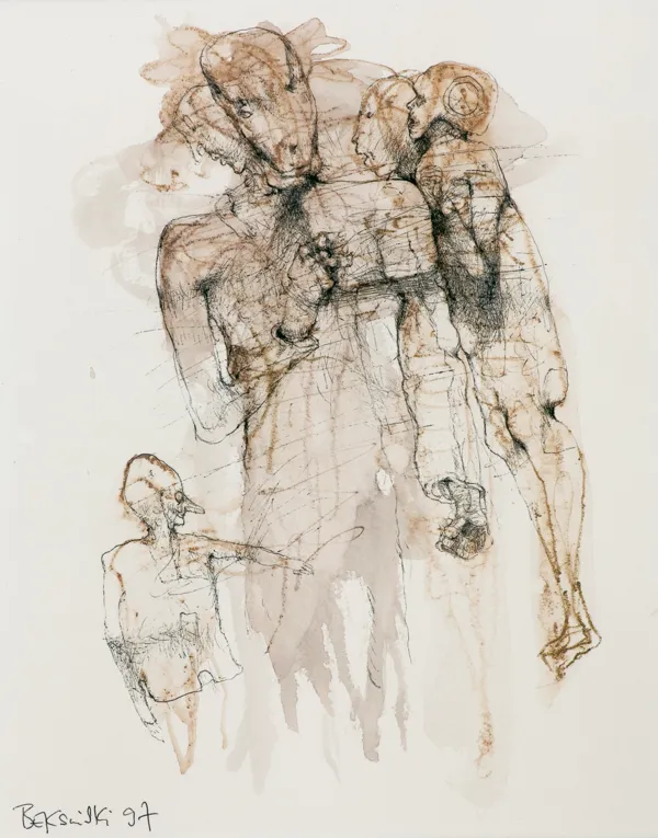 Zdzisław Beksiński, BEZ TYTUŁU, 1997