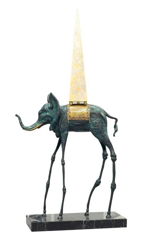 Salvador Dali, KOSMICZNY SŁOŃ, 1980